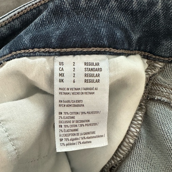American Eagle Jeans - Hi-Rise Jegging - Size 2 Regular - Picture 7 of 7